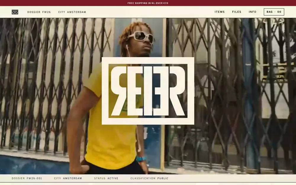 De webshop van REIER